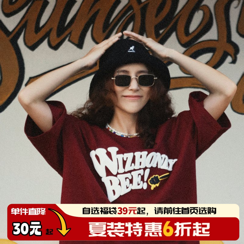 THEWIZ蜜蜂系列honeybeeT恤