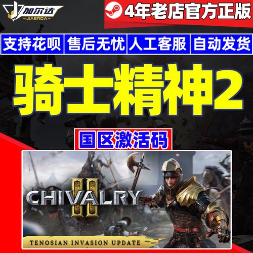 骑士精神2Chivalry2激活码