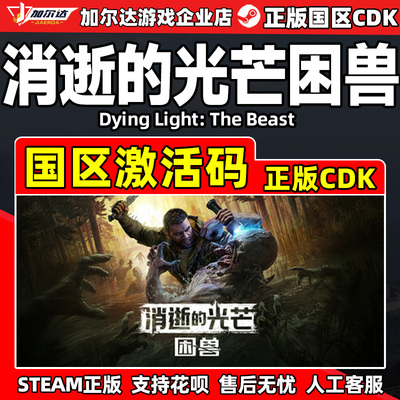 steam游戏 消逝的光芒困兽 Dying Light 国区激活码CDKey PC正版