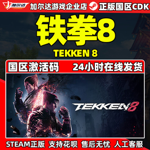 國區(qū)激活碼 PC游戲 TEKKEN Steam 正版 鐵拳8 CDKEY