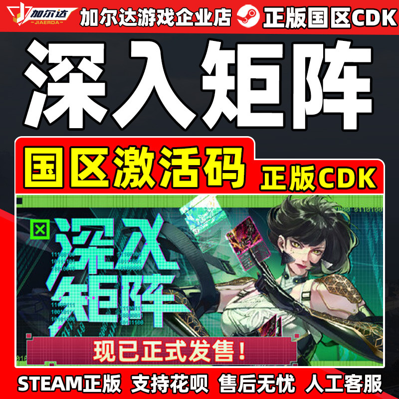 Steam游戏 深入矩阵 Into The Grid PC游戏 国区正版CDK激活码