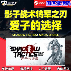 PC中文正版 steam游戏 影子战术将军之刃 爱子的选择 Shadow Tactics Blades of the Shogun激活码秒发