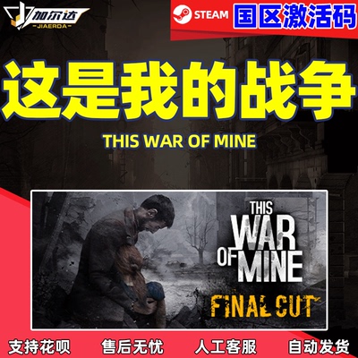 steam游戏这是我的战争激活码
