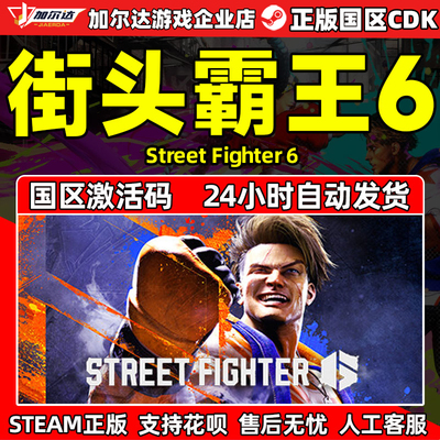 街头霸王6激活码自动发货