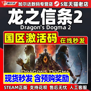 游戏 Dogma Dragon 国区cdkey激活码 steam PC中文正版 龙之信条2