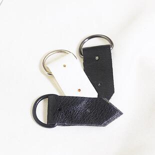 皮环小配件D型扣开口貂皮皮草裘皮水貂按扣暗扣隐形扣下面扣零件