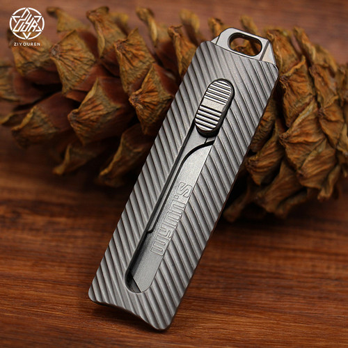 钛合金美工刀重型工业电工刀EDC