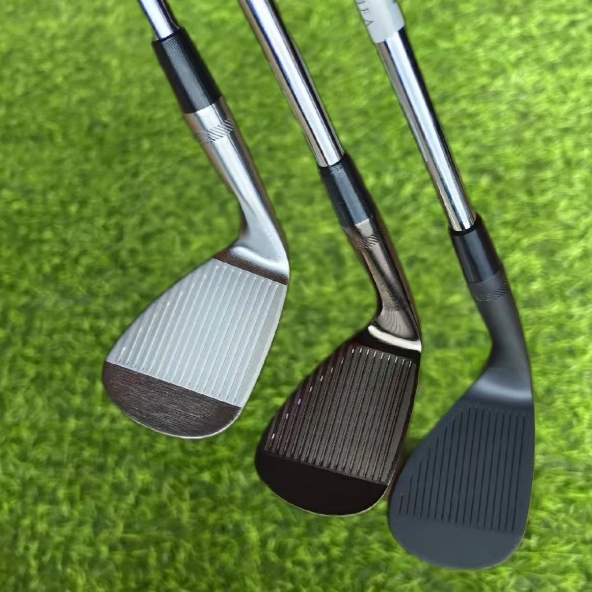 新款带纹路SM10高尔夫泰特男士高尔夫球挖起切杆杆切沙杆角度沙坑