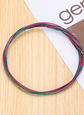 吉他琴弦6根套装一弦二弦三弦有标散装弦盒