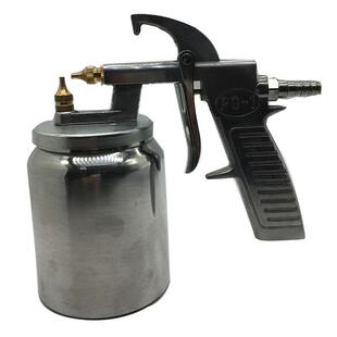 新款加厚PQ-1气动喷枪喷漆枪喷胶水枪对嘴双嘴普船泊五金现货