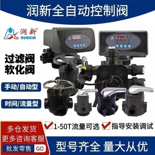 自动控制阀 新款 过滤树脂软化F65P1水处理机头99BC砂炭滤现货