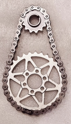 适轻蜂X/S/79/TVB通用型一级转动轮链条配件套件一级转动链条轮