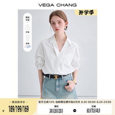 VEGACHANG衬衫女25夏装