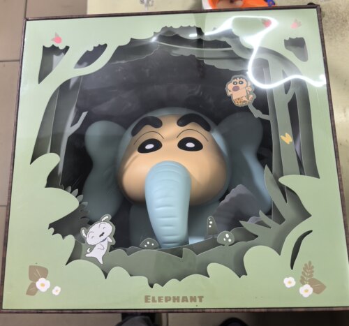 52TOYS蜡笔小新动物恰恰恰盲盒手办潮玩玩偶公仔周边玩具摆件礼物