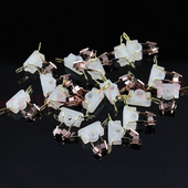 自制田宫四驱兄弟四驱车配件竞技高速手绕马达电机碳刷电刷