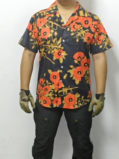 复刻otte gear 户外衬衫短袖度假旅行休闲衬衫短袖