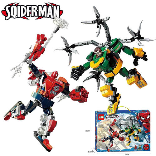 机甲帕克英雄远征moc玩具积木书