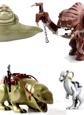 品高星球大战湿背兽咚咚兽兰克贾巴PG26PG634PG670PG629拼装人仔