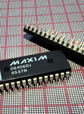 集成电路 DG406DJ IC芯片 MAXIM DIP-28P 模拟开关多路复用器
