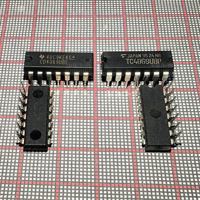 CD4069IC芯片反相器集成电路TI