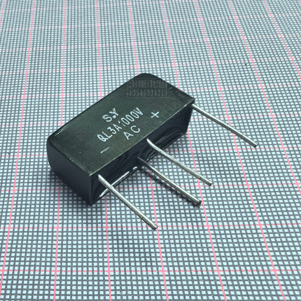 桥堆单相桥式整流器 QL3A100V200V300V400V500V600V700V800V1000V