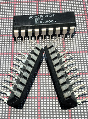 集成电路 MC145412P MOT MC145412 DIP18P IC 145412 IC芯片 现货