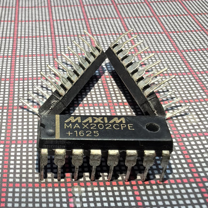 全新原装集成电路 MAX202CPE DIP-16P MAX202 RS232芯片 MAXIM IC