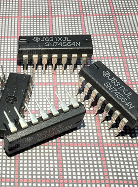 现货 集成电路 74S64 SN74S64N S64 TI德州 DIP14P IC芯片 存储器