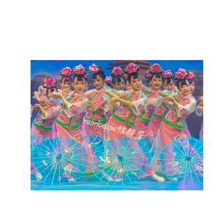 云川之舞颐和细雨演出服儿童清朝格格表演服小薇古典舞有一个姑娘