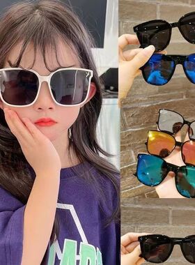 新款小三点眼镜儿童太阳镜批发小孩墨镜防紫外线时尚高清太阳眼镜