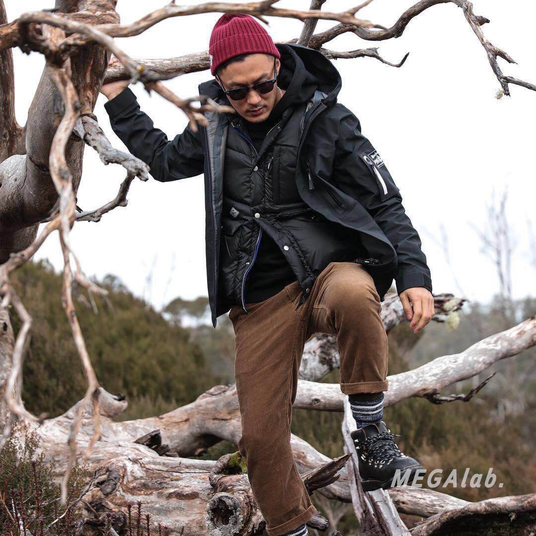 MEGA 16AW 3LAYERS PARKA 男防风防水机能冲锋衣余文乐非madness