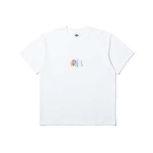 MEGA MADNESS MDNS 19SS TEE 余文乐同款彩虹刺绣短袖 ins超火