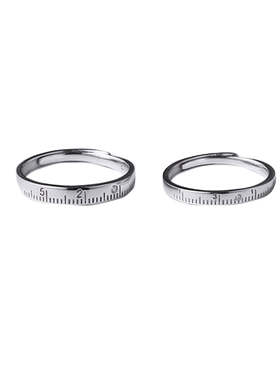 一生一世情侣戒指一对情人节礼物