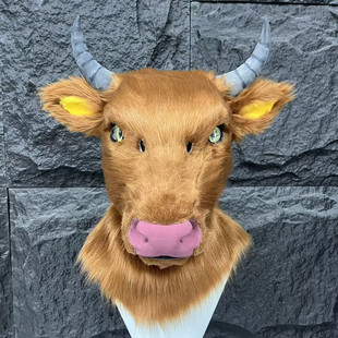 原创写实系兽头成品定制furry兽装兽设福瑞控来图免费估价