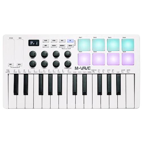 SMK-25专业编曲键盘25键MIDI控制器蓝牙音乐打击垫