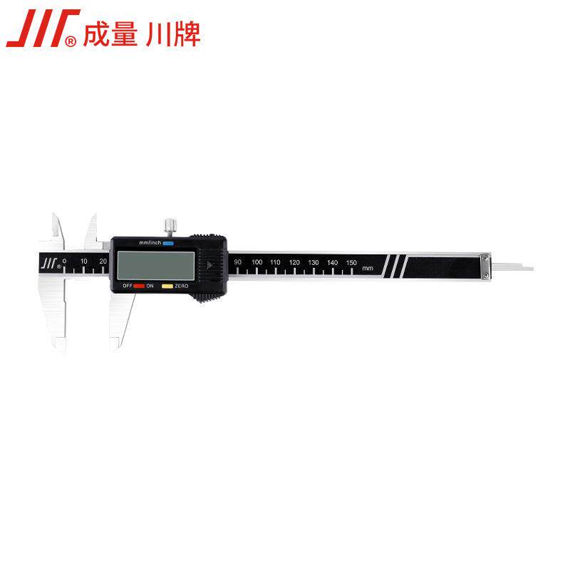 电子数显卡尺川牌大屏金属防水IP67数字不锈钢0-150/0-200/0-