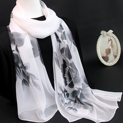 乔其纱春秋夏季百搭女