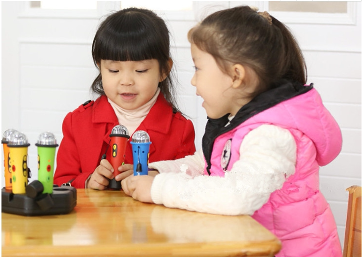 录音话筒套装儿童科学实验幼儿园科学角区体验主题科学科普器材
