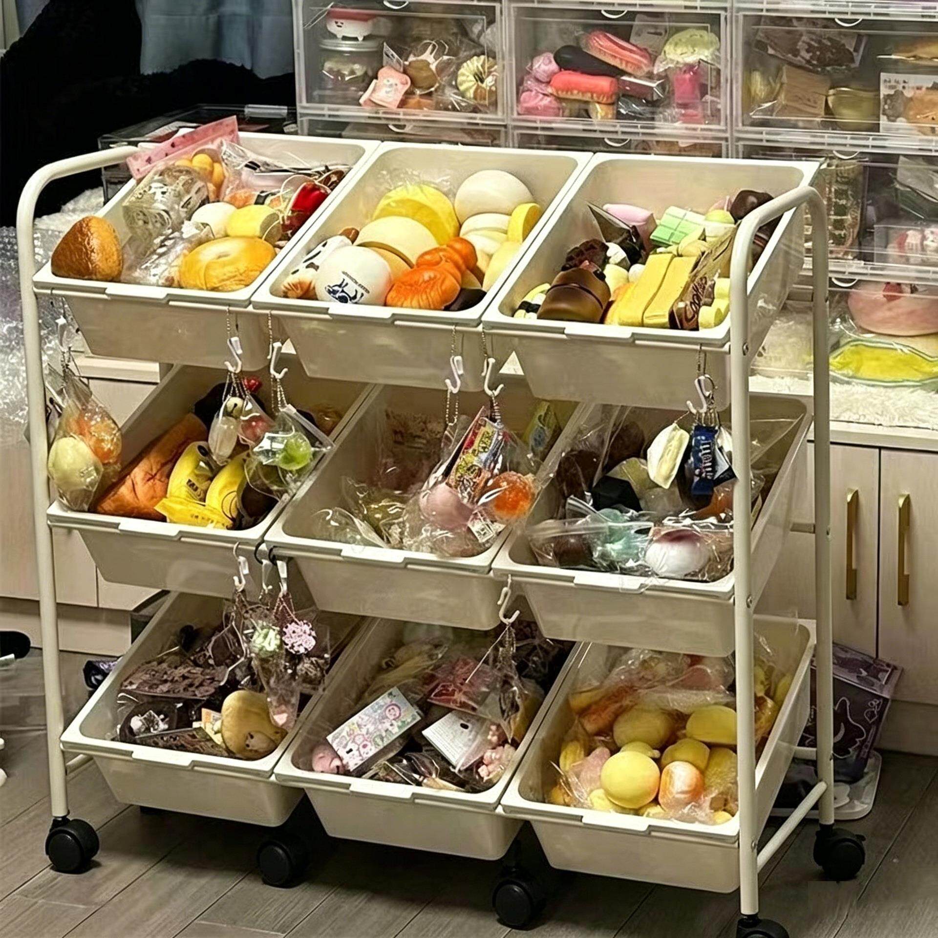 玩具收纳架整理架抽屉式