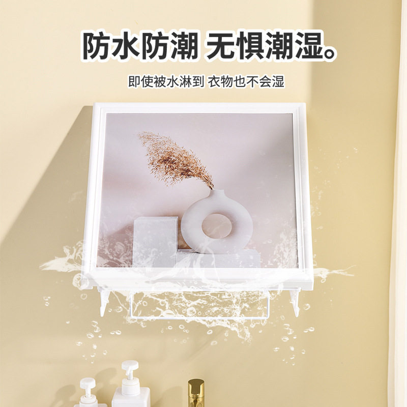 新款浴室防水壁画折叠收