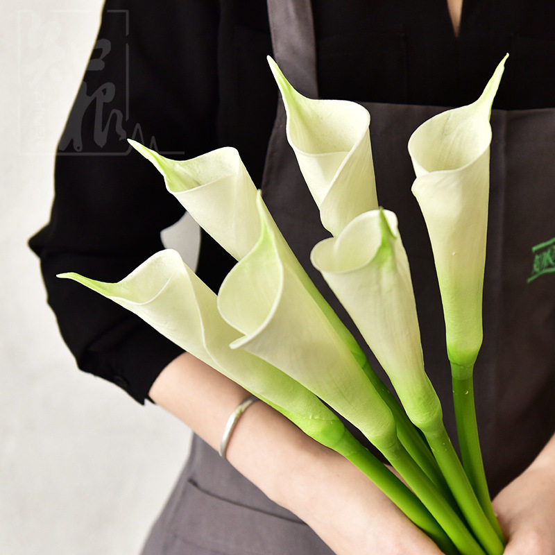 PU马蹄莲室内家居插花装