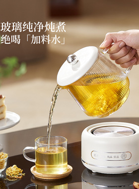 多功能养生杯分体花茶玻