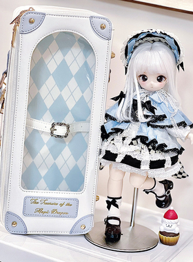 小方糖原创6分bjd娃包【收藏馆】外出斜挎双肩手提六分bjd三插六