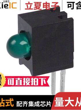 5511309F光电元件 〔LED 3MM RT ANG LOW CUR GRN PCMNT 〕