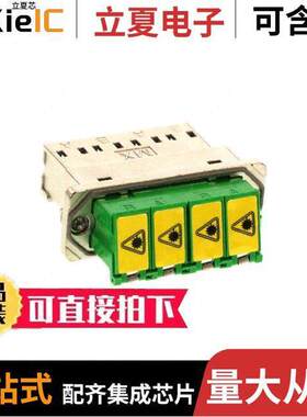 1061230650连接器 〔CONN COUPLER RCPT LC-LC 4-PLEX 〕