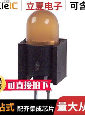 5500804F光电元件 〔LED 5MM 5V VERTICAL YELLOW PCMNT 〕