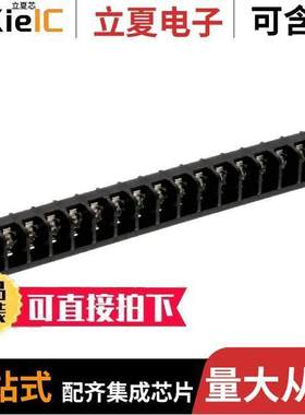 1437654-1连接器 〔CONN BARRIER STRP 17CIRC 0.375