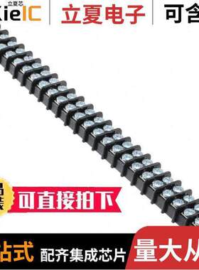 0387700124连接器 〔CONN BARRIER STRP 24CIRC 0.375