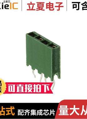 215299-4连接器 〔CONN RCPT 4POS 0.1 GOLD PCB 〕