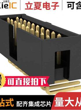 TSS-110-04-G-D-RA连接器 〔CONN HEADER R/A 20POS 2.54MM 〕